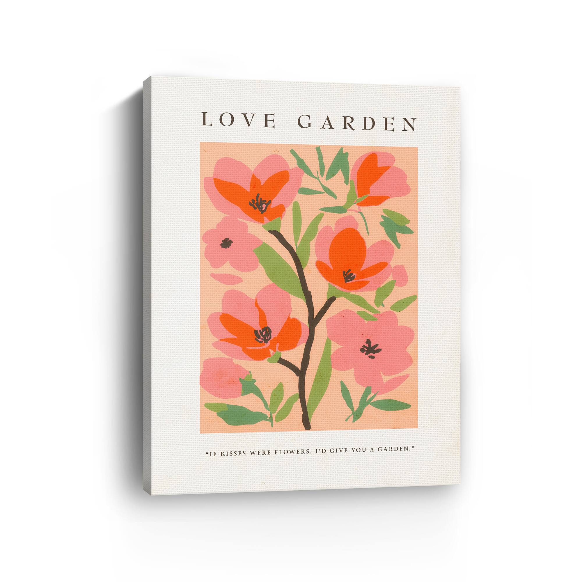 Love Garden Canvas Giclée Art